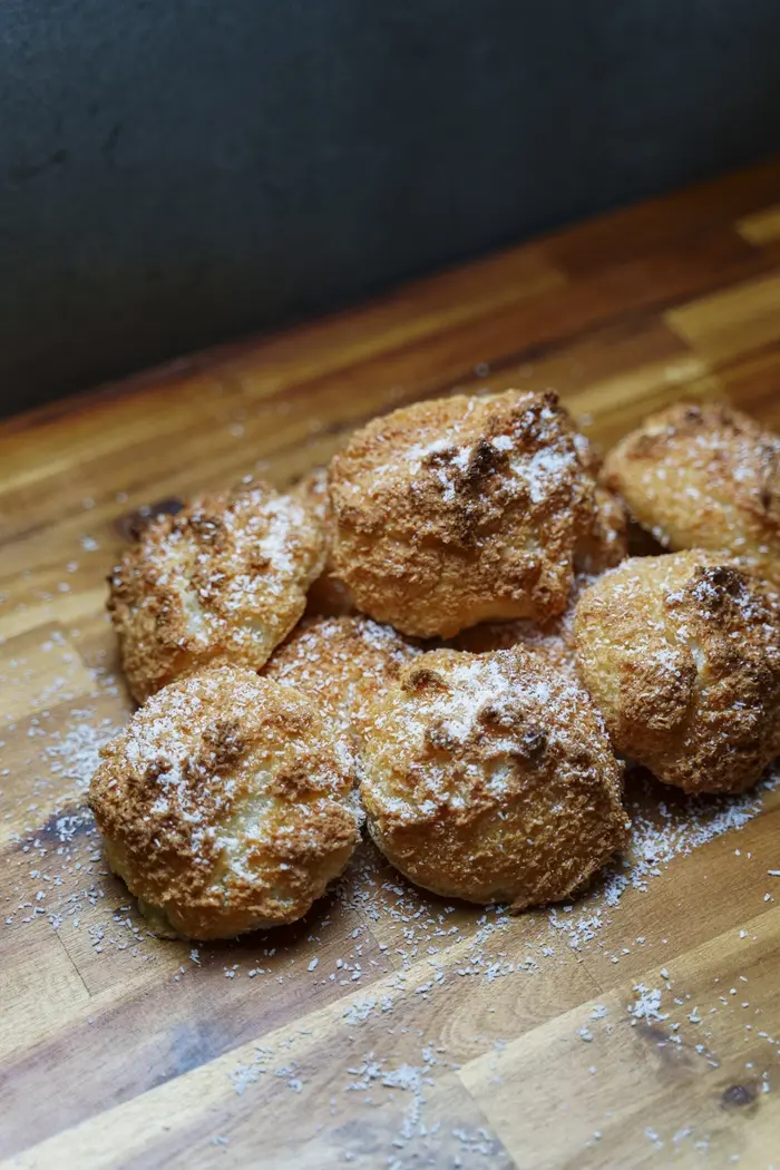 Rochers Coco fait maison par Aloha Pizza